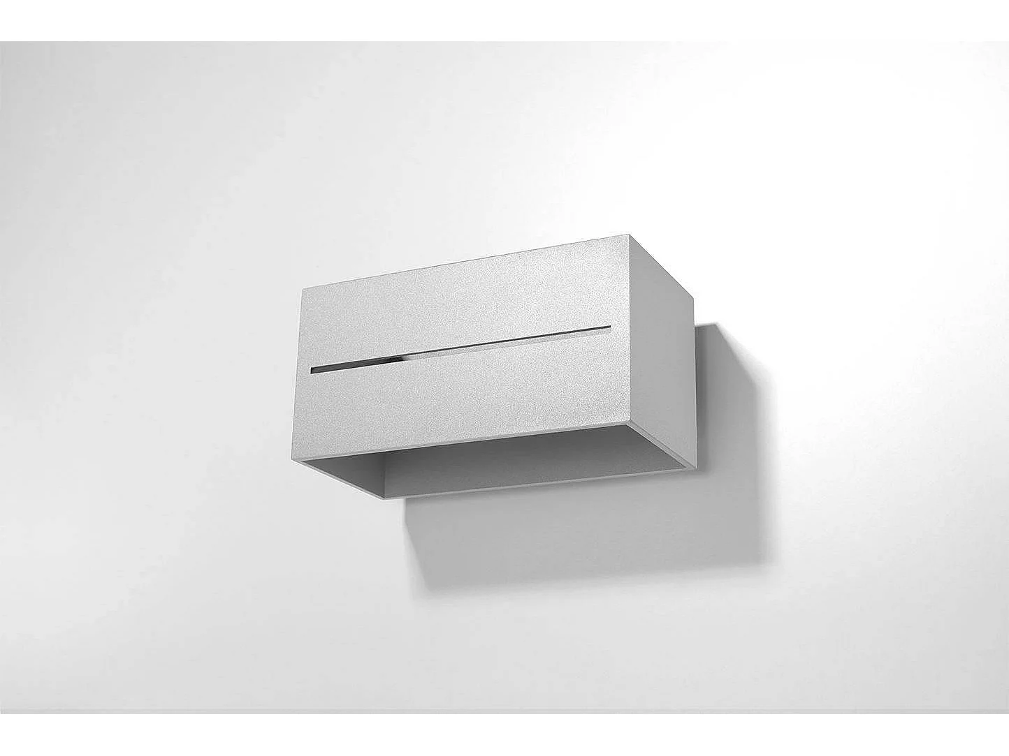 Sollux LOBO MAXI Plafonnier à 2 lumières vers le bas, gris clair