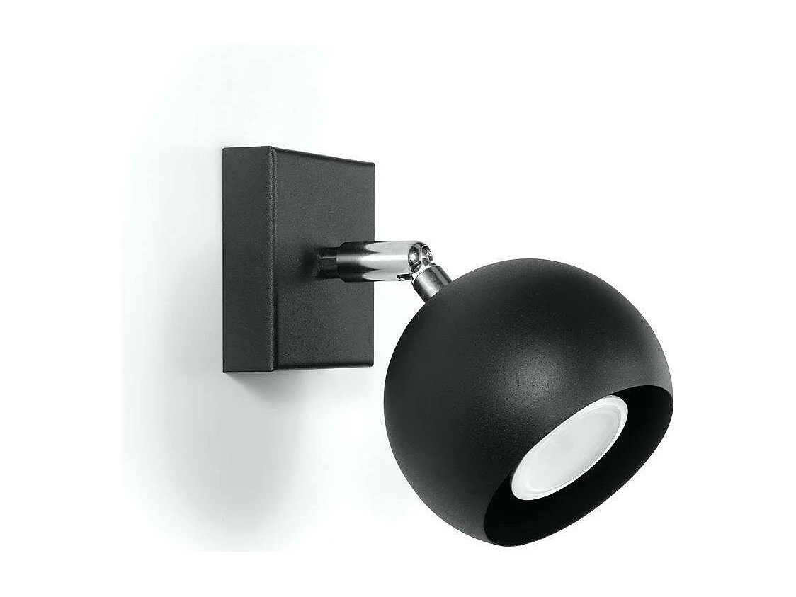 Sollux OCULARE - 1 Lichtscheinwerfer Schwarz, GU10