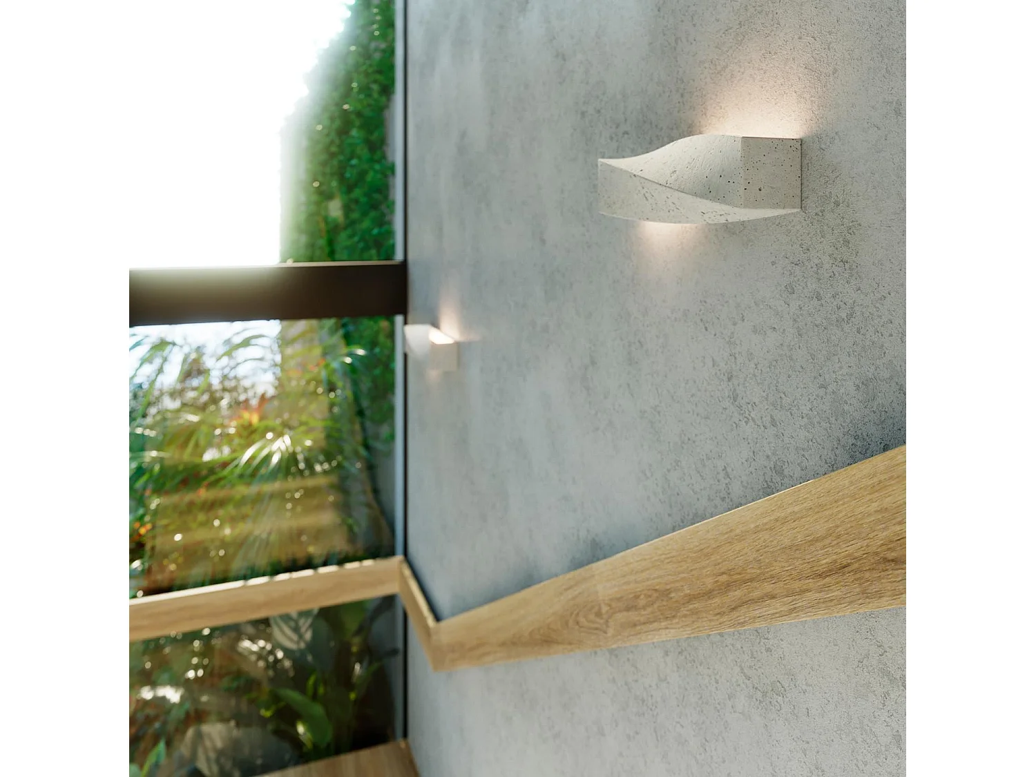 Sollux SIGMA Applique Flush & Semi Flush Gris E27