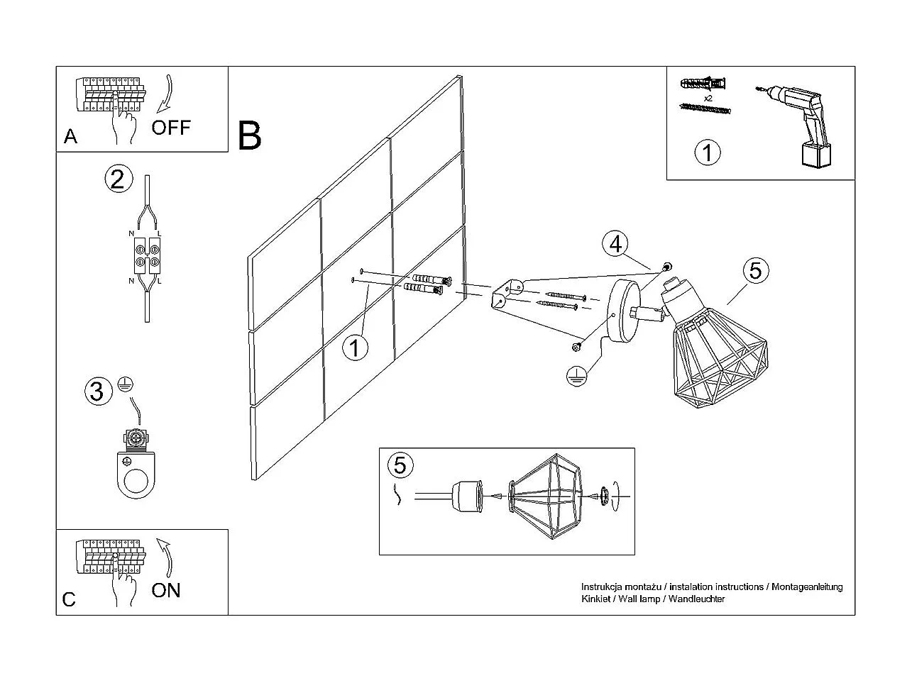 Sollux Artemis Spot simple noir