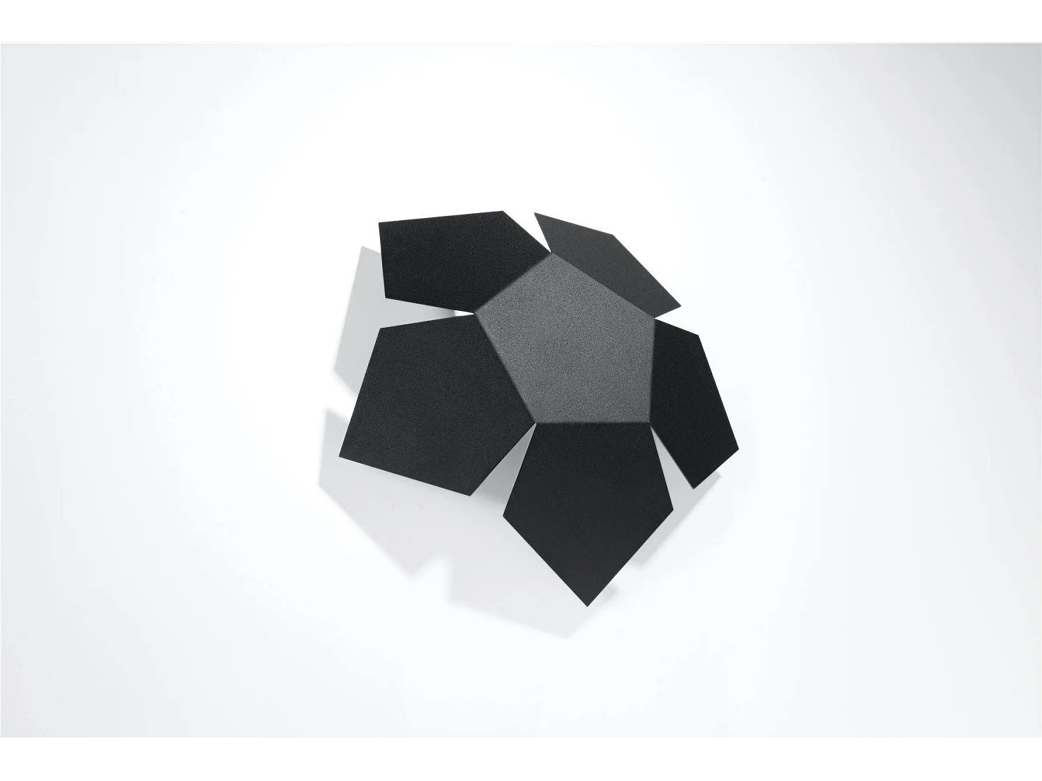 Sollux PENTA - 2 Licht Wand Licht Schwarz, G9