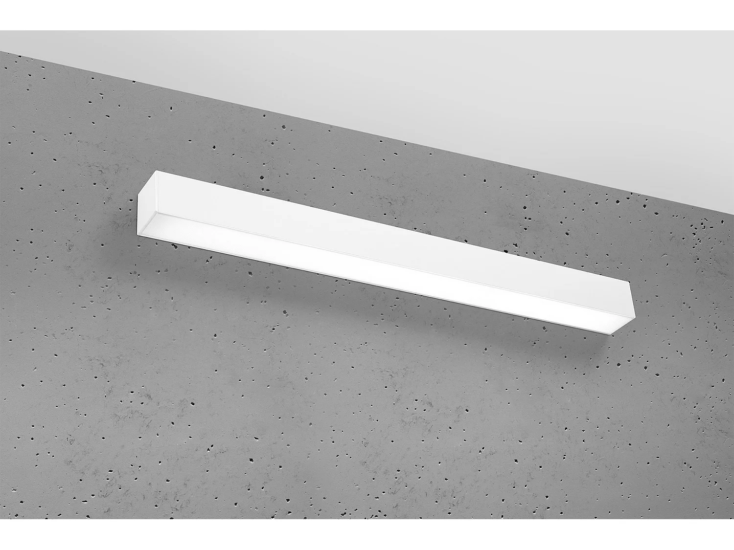 Sollux PINNE Appliques Encastrées LED Intégrées Blanc 65cm 4000K