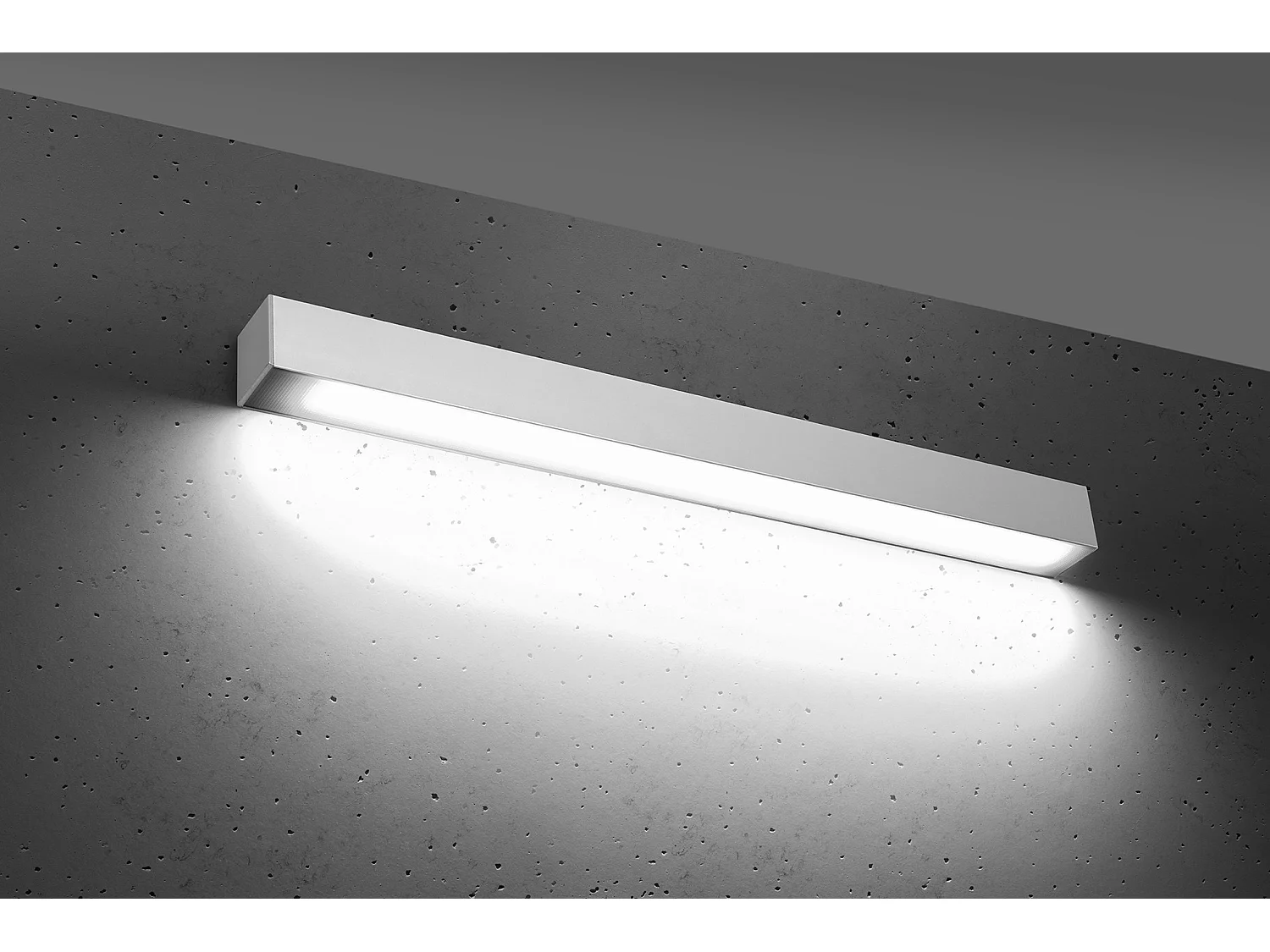 Sollux PINNE Appliques Encastrées LED Intégrées Blanc 65cm 4000K