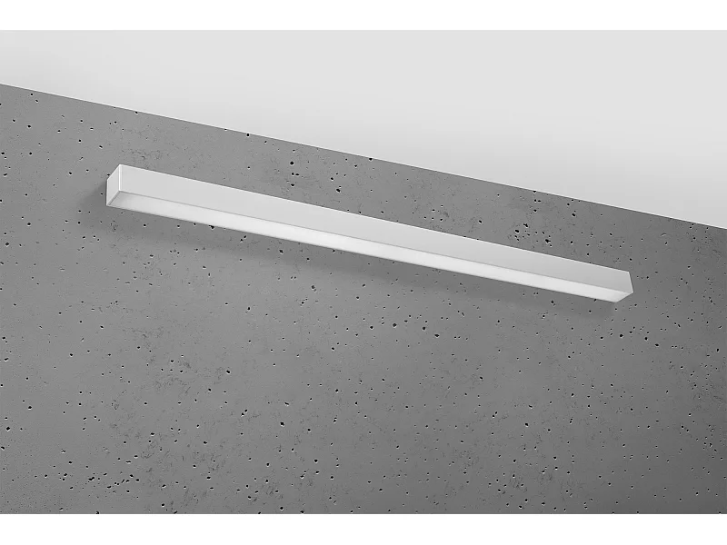 Applique da incasso LED integrate Grigio 115cm 4000K Apliques empotrables LED integrados Gris 115cm 4000K