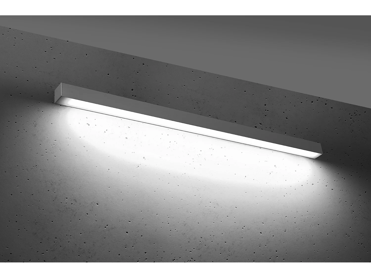 Applique da incasso LED integrate Grigio 115cm 4000K Apliques empotrables LED integrados Gris 115cm 4000K