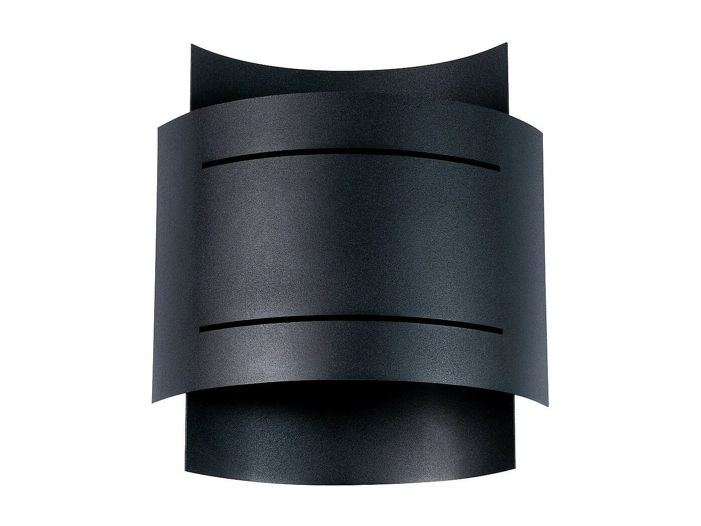 Wandlampen Hestia Modern Van  - 1 Lichtbronnen - L.21 X H.23 Cm - Zwart