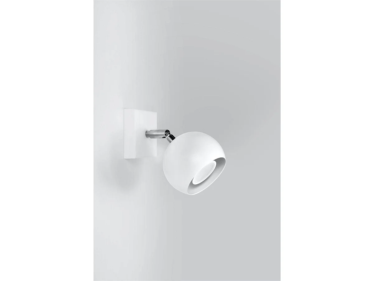 Sollux OCULARE Projecteur mural à 1 lumière, blanc, GU10