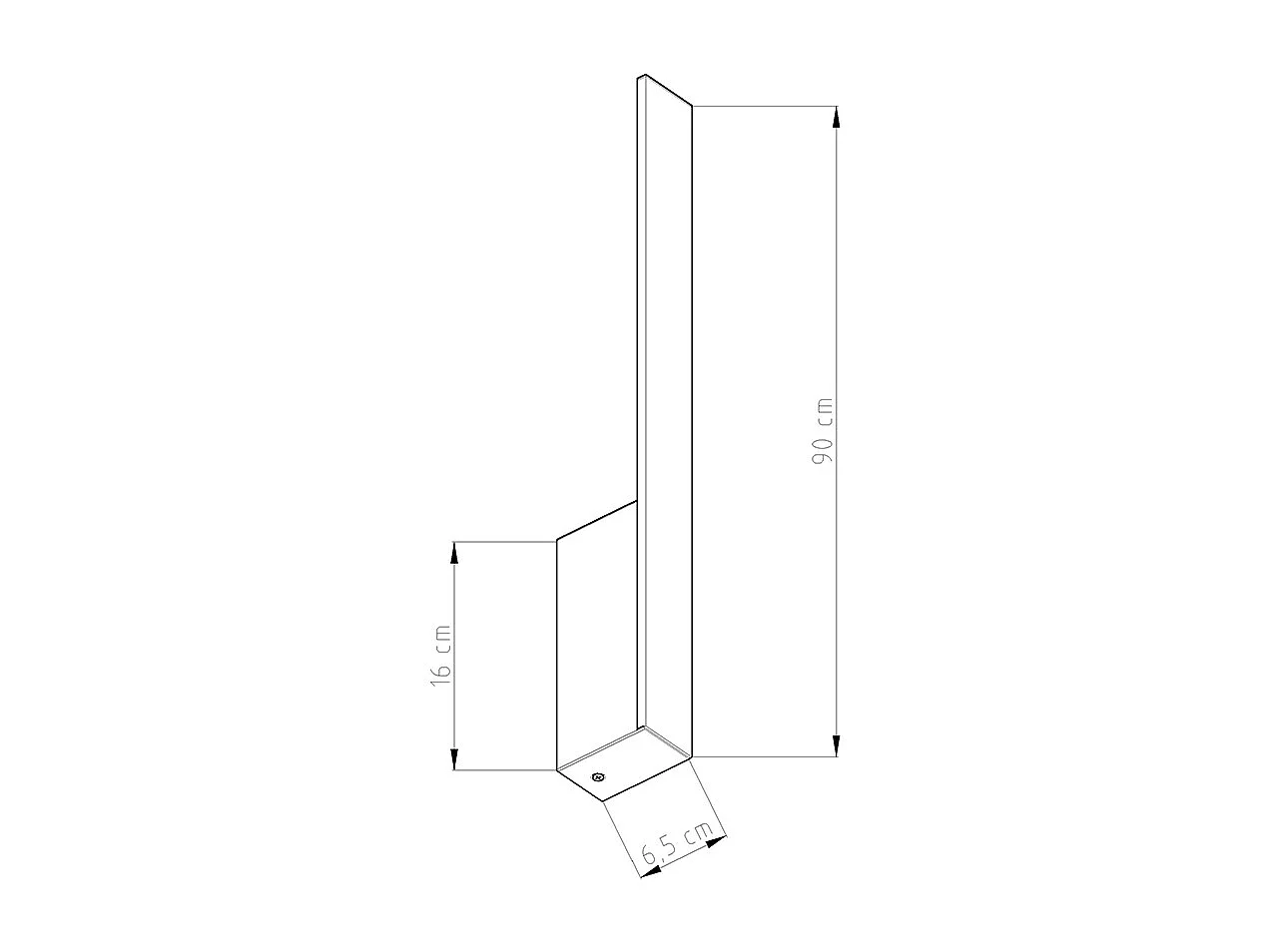 Sollux Lahti Applique Led Intégrée Doré