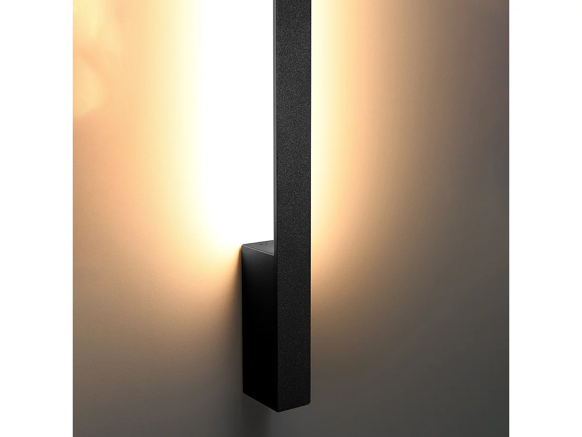 Sollux Lahti Applique Led Intégrée Noir