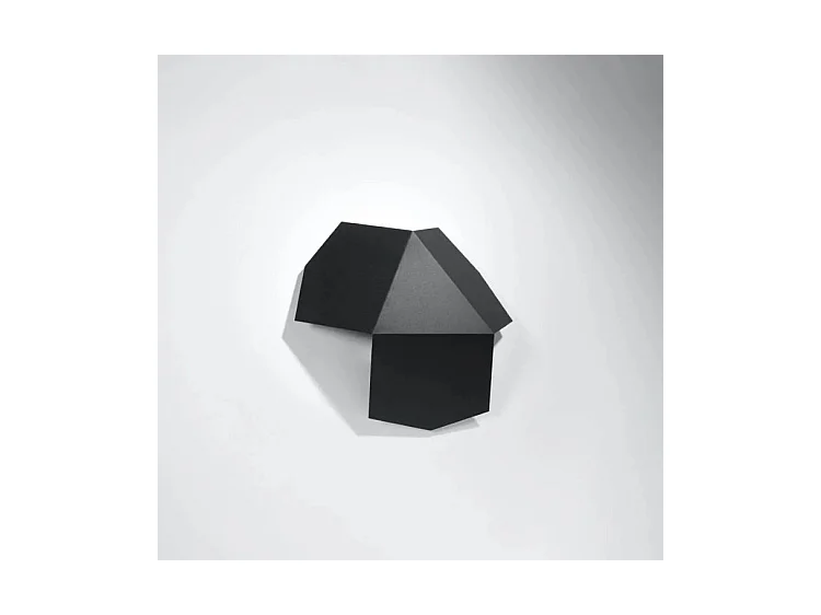 Sollux TRE Applique murale à 2 ampoules, noir, G9