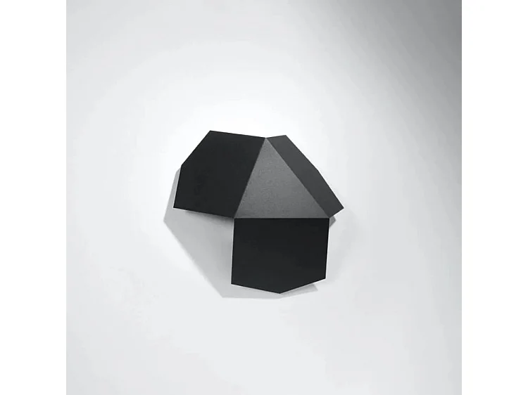 Kinkiety Nowoczesny Tre, Stal - 2 Źródło - L.30 X H.8 Cm - Czarny