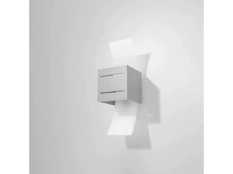 Sollux LORETO - 1 luce da parete grigio chiaro, G9