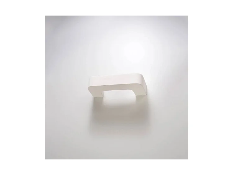 Wandlampen Magnet Modern Van  - 1 Lichtbronnen - L.36 X H.7,5 Cm - Wit
