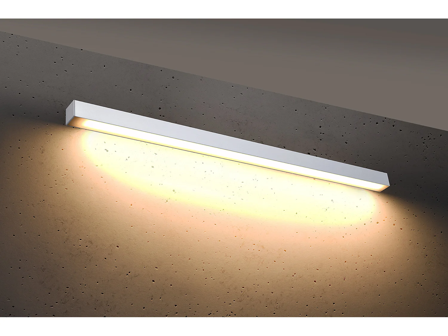Integrated LED Flush Wall lichts White 115cm 3000K Integrierte LED-Wandleuchten Weiß 115cm 3000K