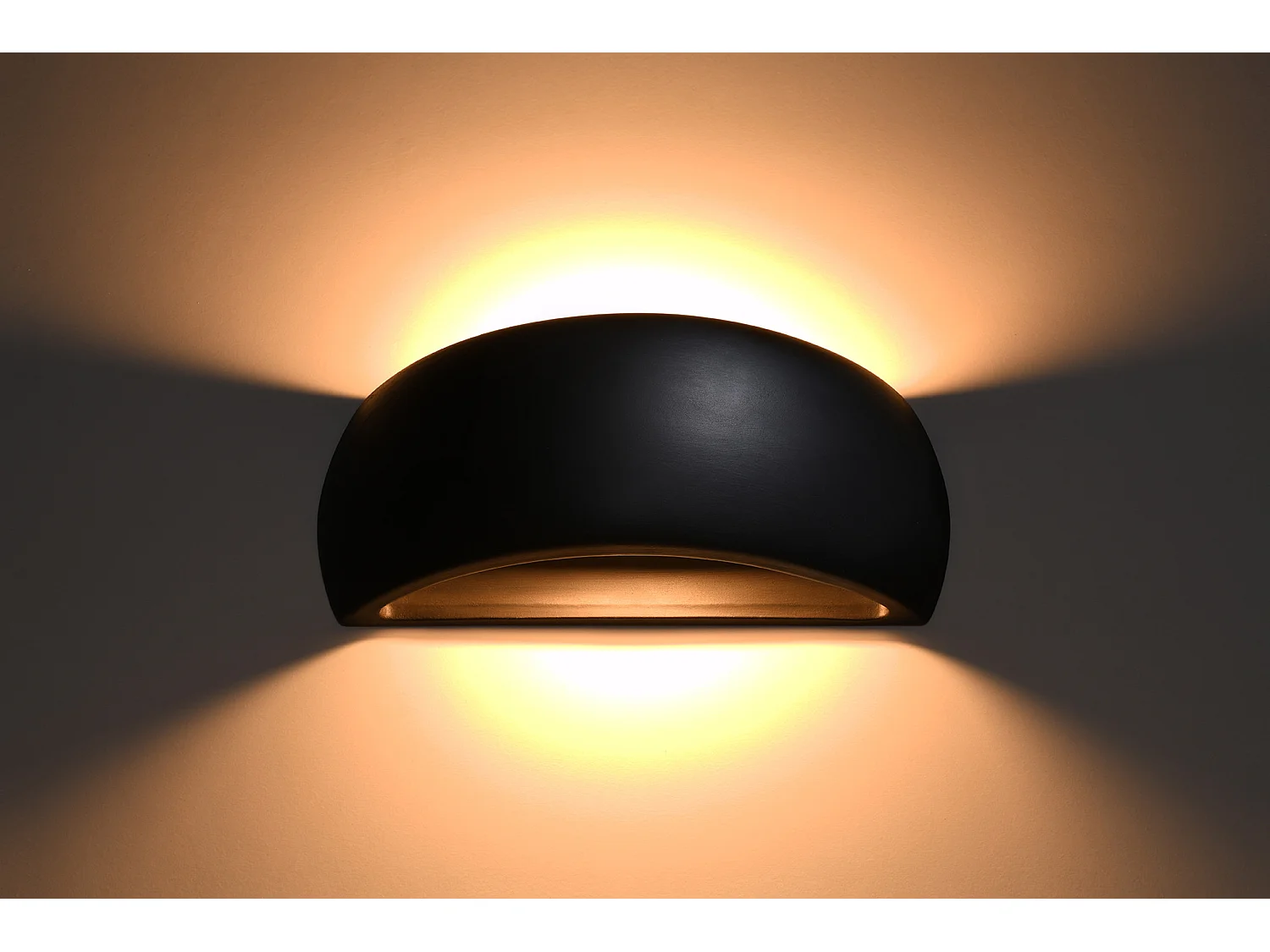 Up & Down Wall lichts  Black G9 Up & Down Wandleuchten Schwarz G9