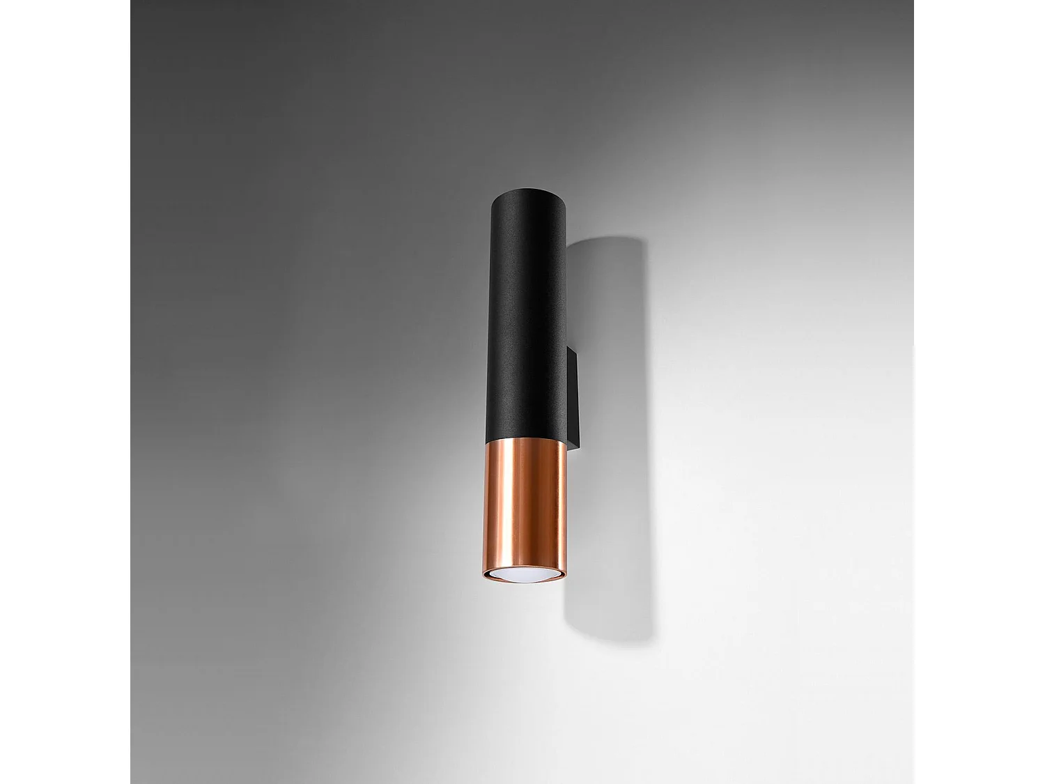 Lampada da parete Up & Down Nero, Cromo GU10 Lámpara de pared Up & Down Negro, Cromado GU10