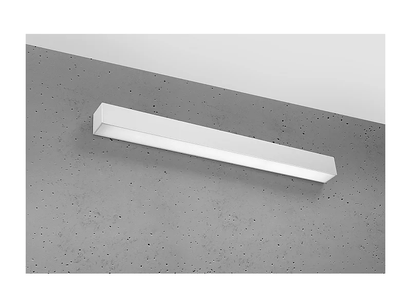 Integrated LED Flush Wall lichts Grey 65cm 4000K Integrierte LED-Wandleuchten Grau 65cm 4000K