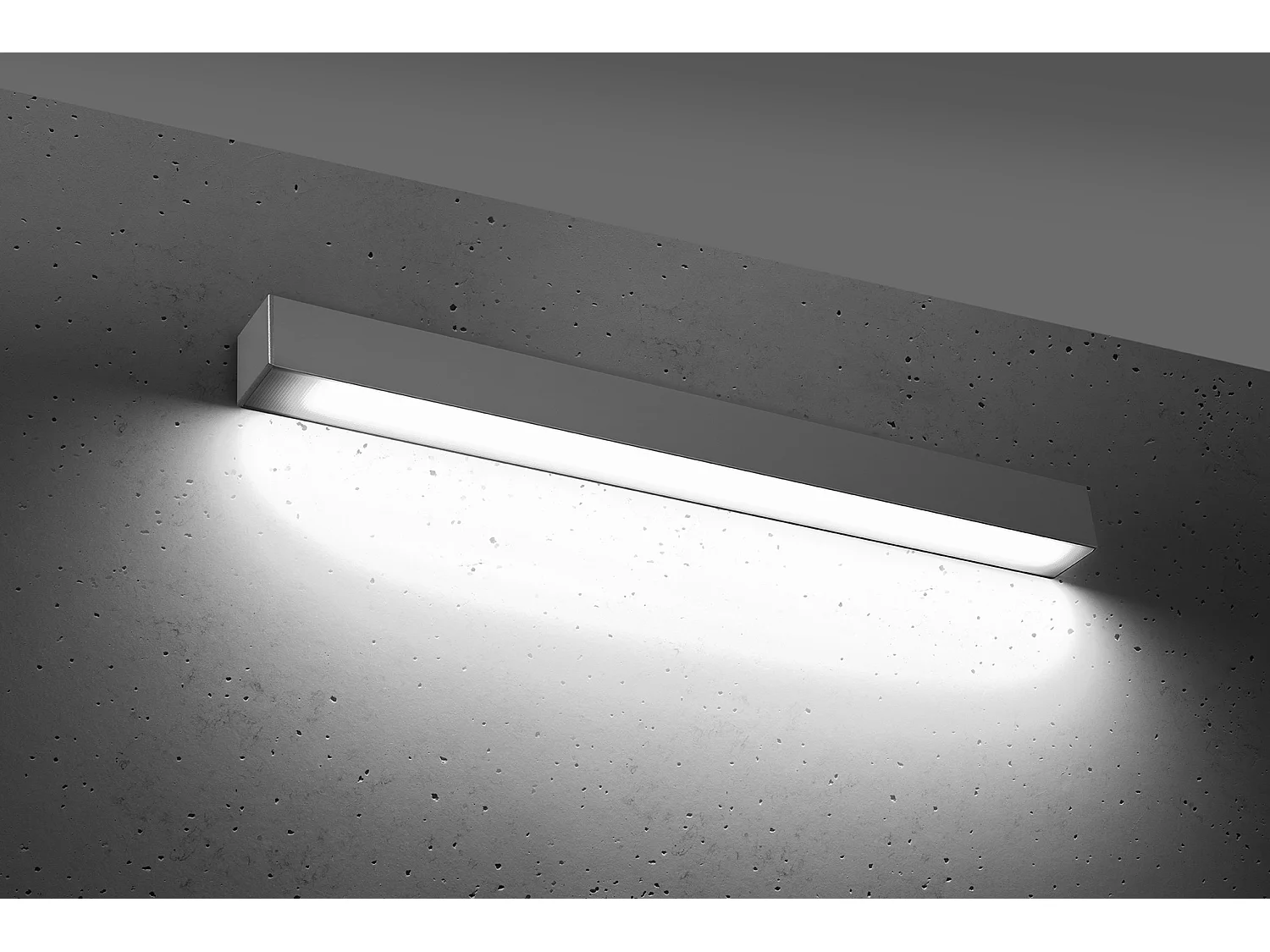 Integrierte LED-Wandleuchten Grau 65cm 4000K Applique da incasso a LED integrate Grigio 65cm 4000K