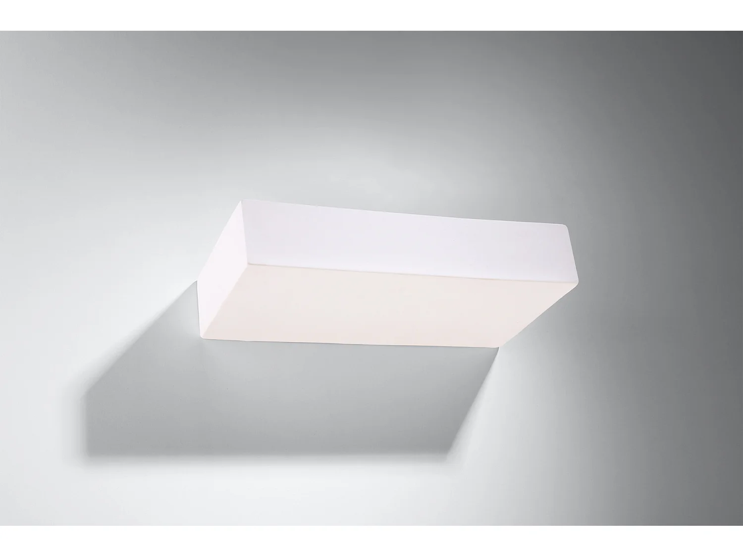 Wandlampen Taugan Modern Van  - 2 Lichtbronnen - L.31 X H.6,5 Cm - Wit