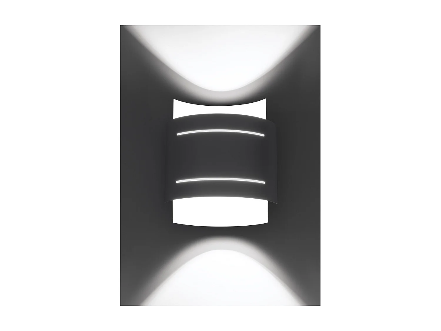 Sollux Lighting Hestia Applique murale haut et bas, blanc, 21 cm