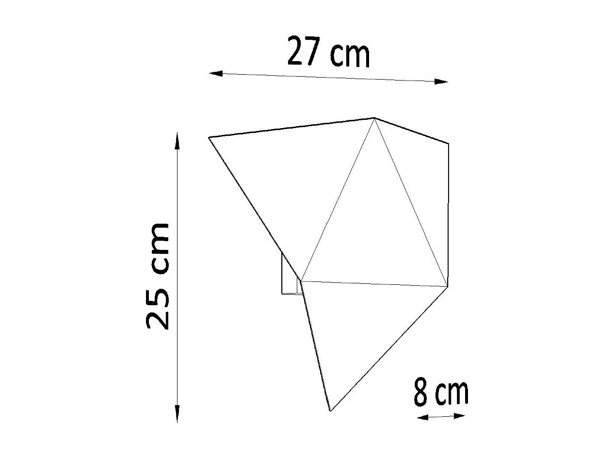 Sollux SOLIDO Applique murale à 2 ampoules, blanc, G9