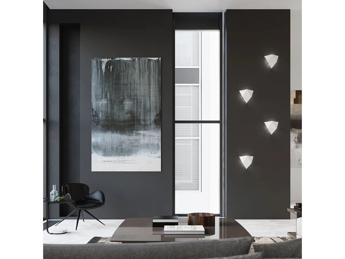 Sollux SOLIDO Applique murale à 2 ampoules, blanc, G9