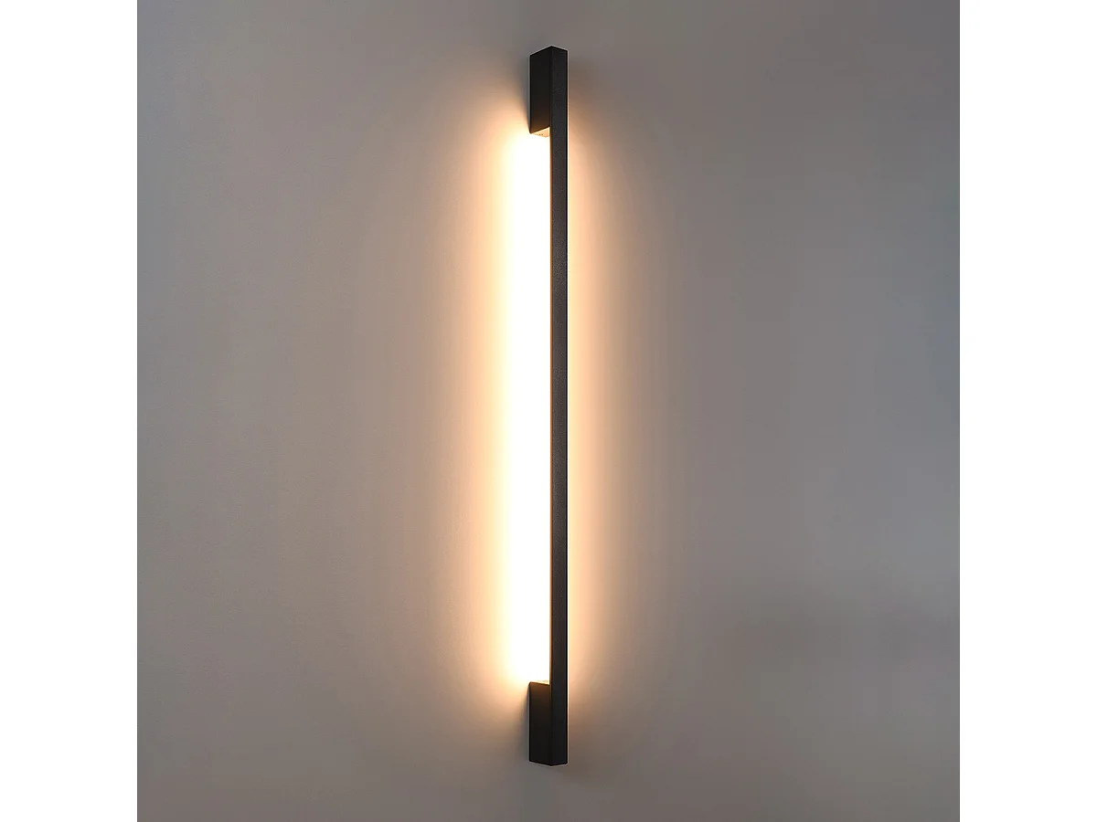 Sollux Sappo Integrierte LED-Wandleuchte Schwarz