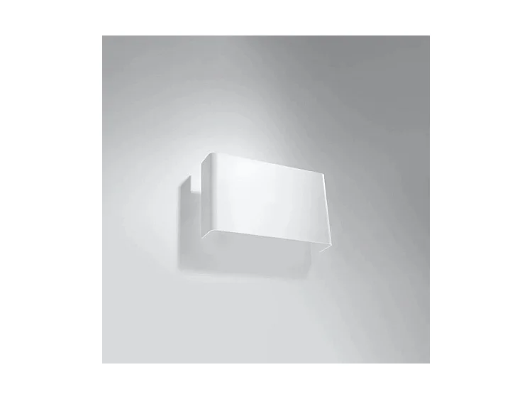 Wandlampen Copertura Modern Van  - 2 Lichtbronnen - L.25 X H.15 Cm - Wit