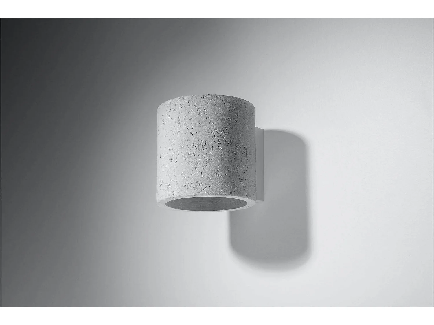 Sollux ORBIS - 1 Licht Wandleuchte aus Weiß, G9