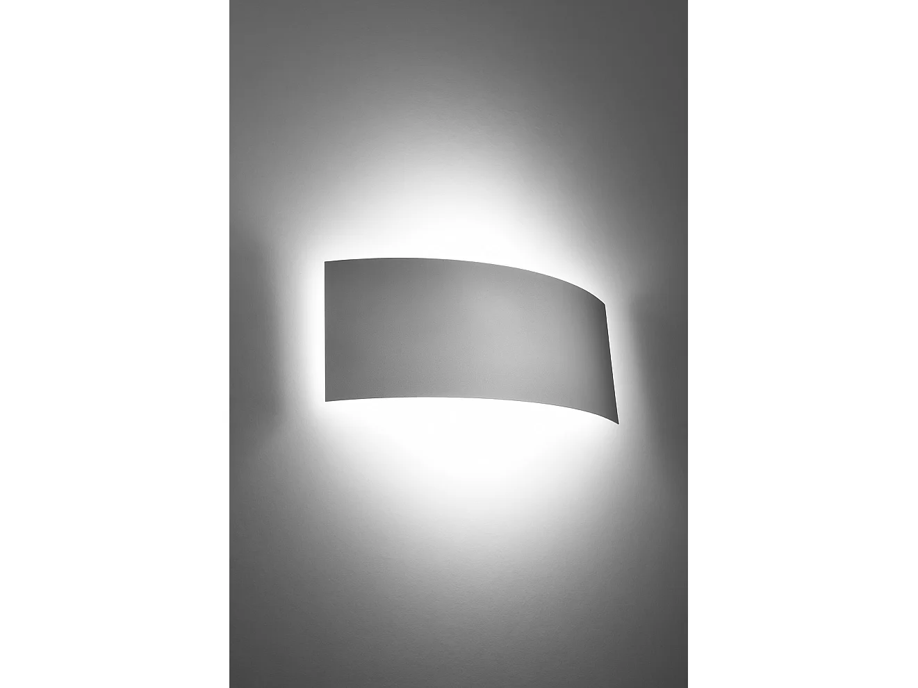 Flush Wall Lamp White G9 Flächenbündige Wandleuchte Weiß G9