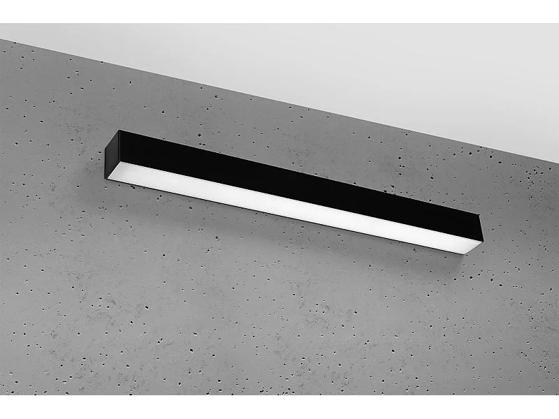 Integrierte LED-Wandleuchten Schwarz 65cm 4000K Applique da incasso a LED integrate Nere 65cm 4000K