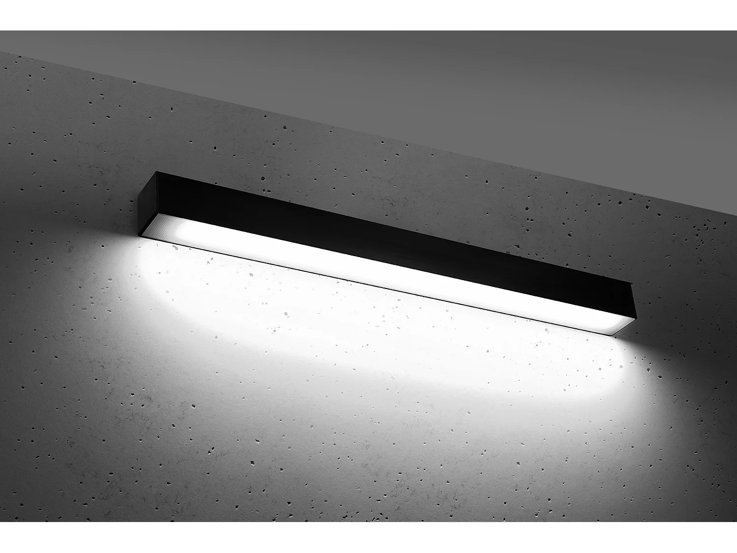 Integrierte LED-Wandleuchten Schwarz 65cm 4000K Applique da incasso a LED integrate Nere 65cm 4000K