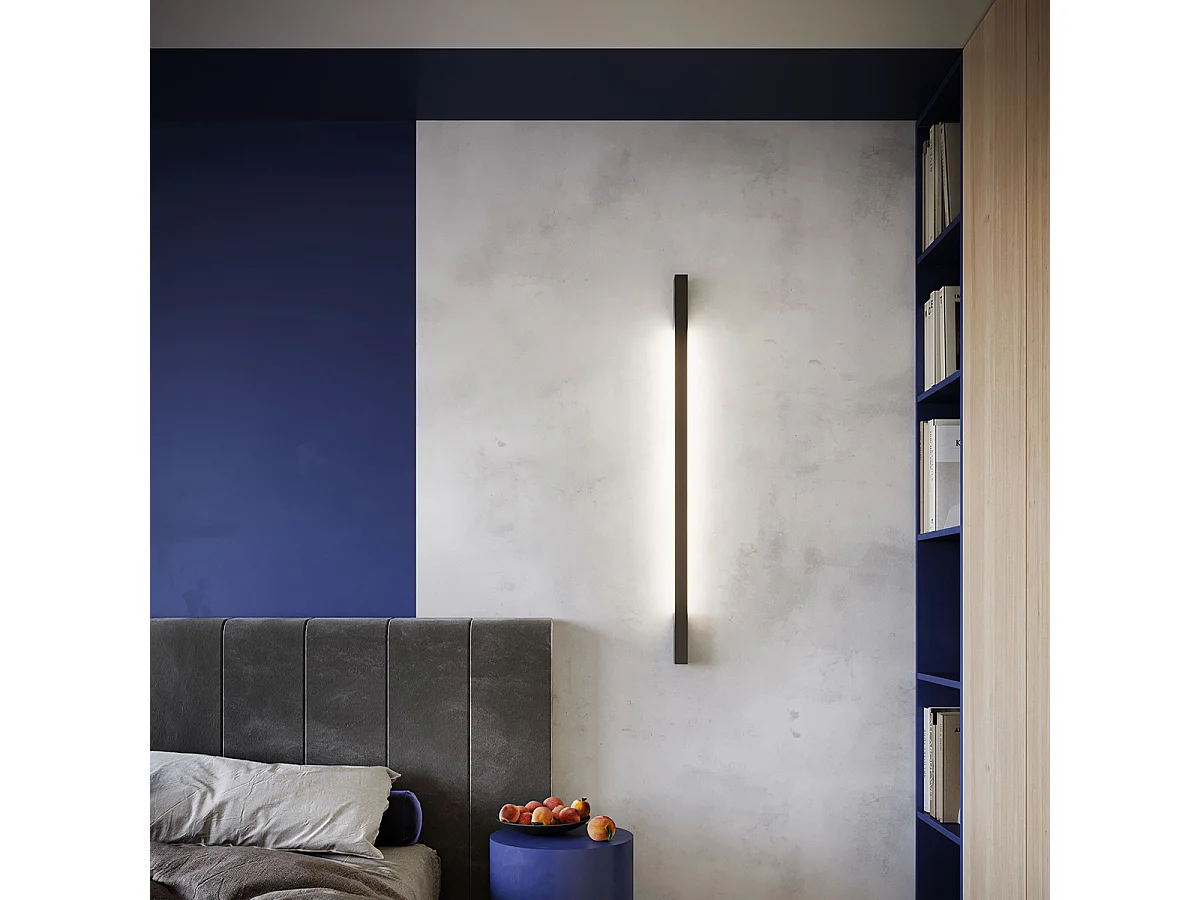 Sollux Sappo Integrierte LED-Wandleuchte Schwarz