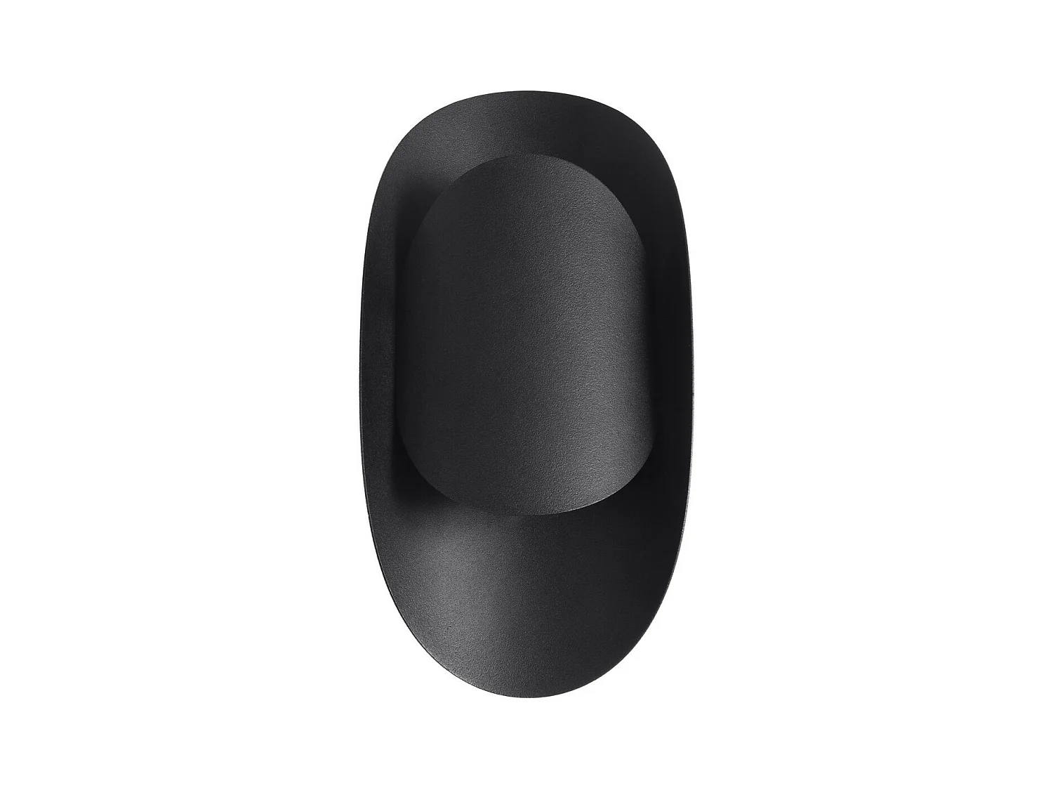 Sollux Lighting Tear Applique murale Up & Down, noir, 1x G9
