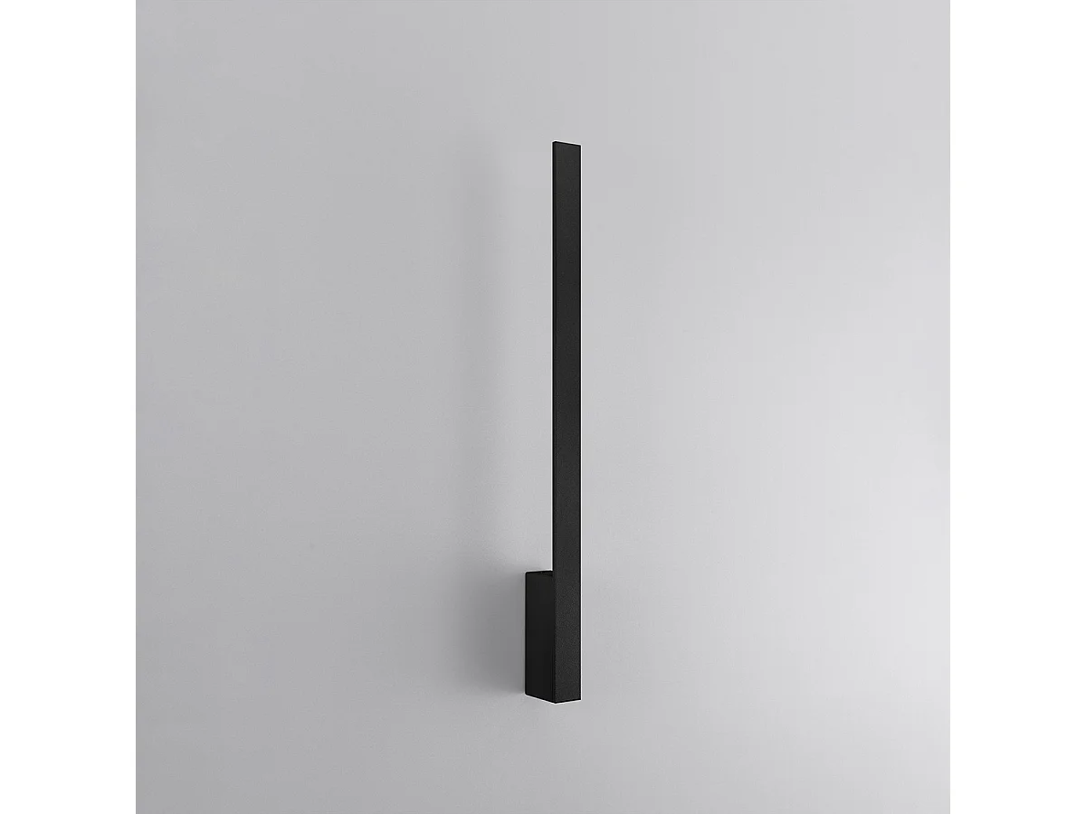 Sollux Lahti Integrierte LED-Wandleuchte Schwarz