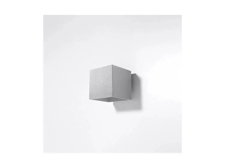 Sollux QUAD 1 Mur Light Up Down Gris Clair, G9