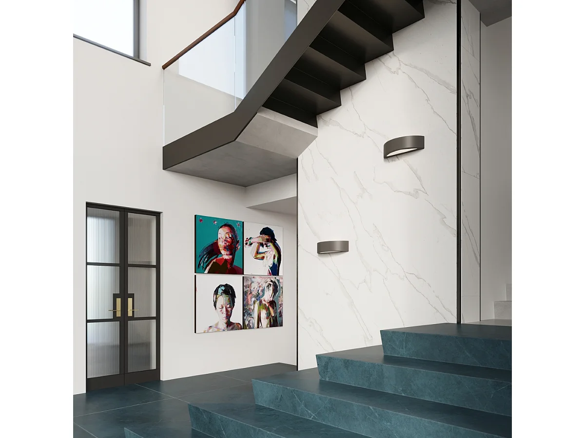 Up & Down Wall lichts  Black E27 Up & Down Wandleuchten Schwarz E27