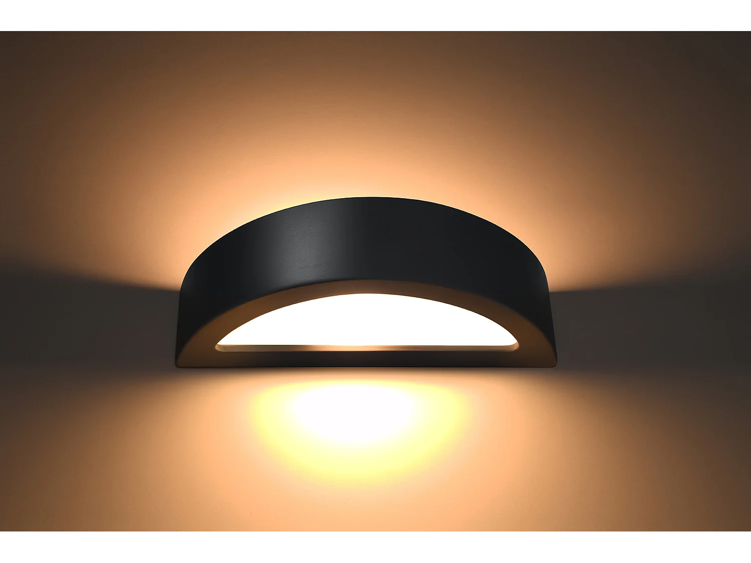 Up & Down Wall lichts  Black E27 Up & Down Wandleuchten Schwarz E27