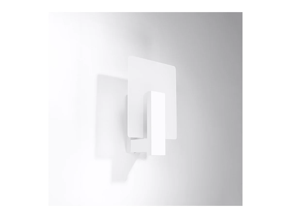 Sollux Lappo Applique Murale Flush Blanc