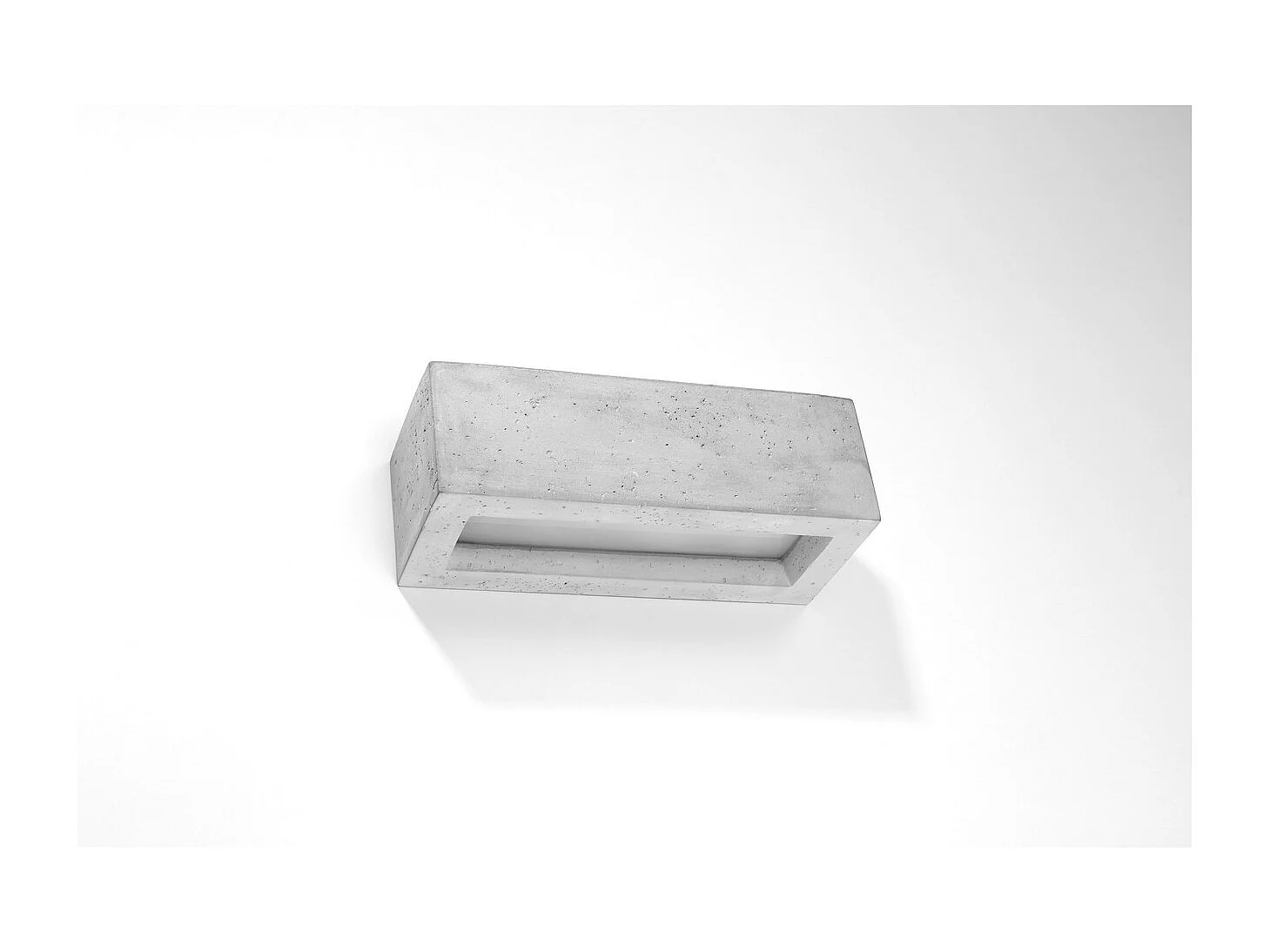 Sollux lichting Vega Up & Down Wandleuchte Betongrau, 30cm