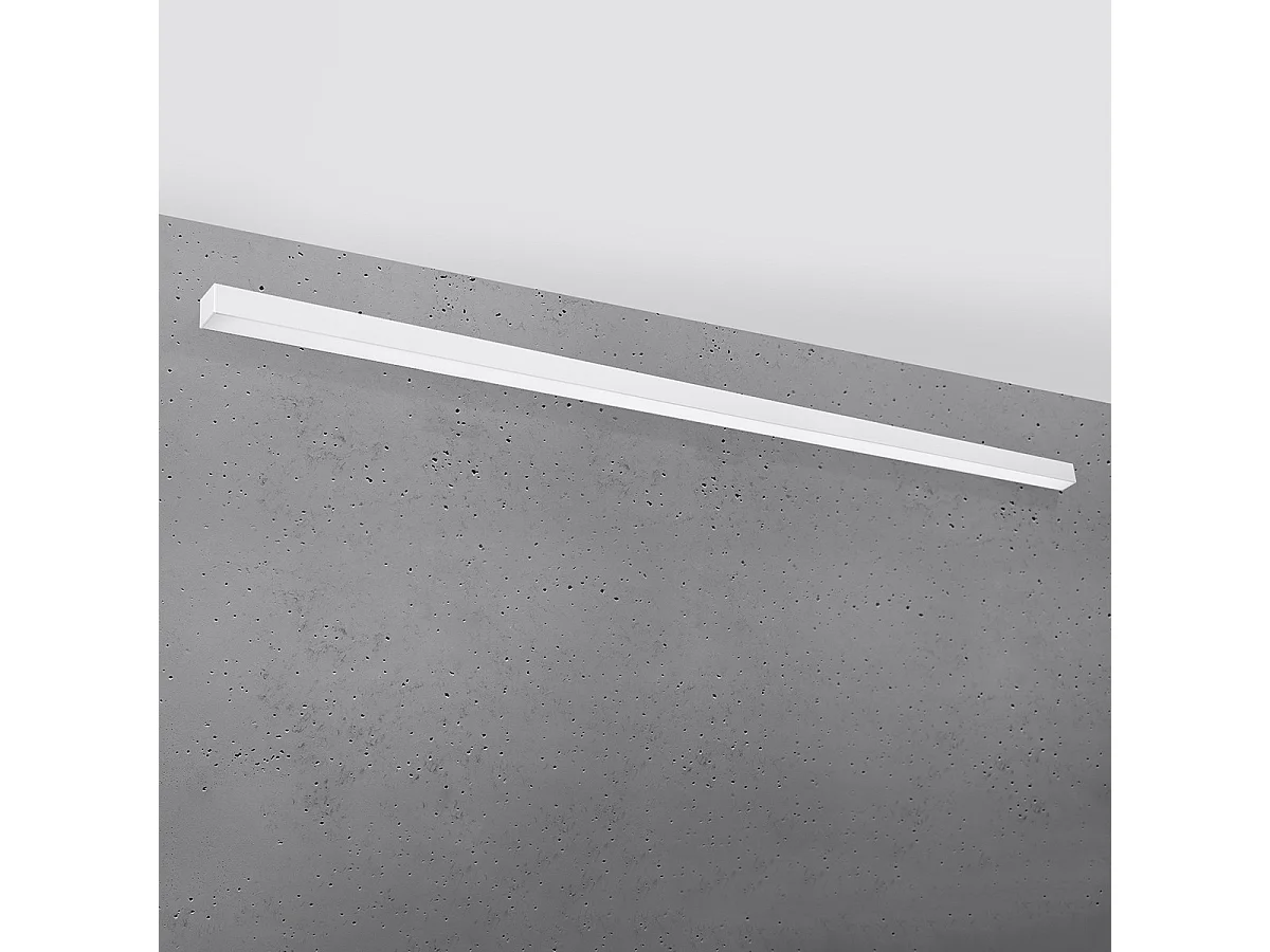 Sollux Pinne Integrierte LED-Wandleuchte Weiß