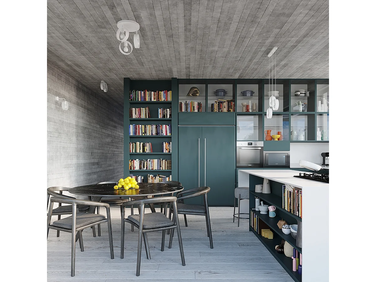 Wandlampen Titran Modern Van  - 1 Lichtbronnen - L.18 X H.25 Cm - Wit