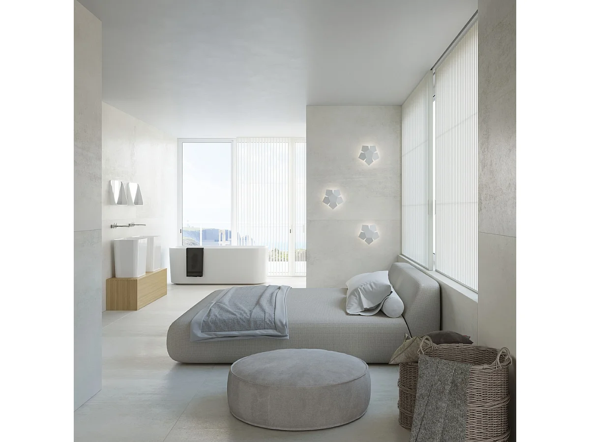 Sollux PENTA - Aplique de 2 luces Blanca, G9