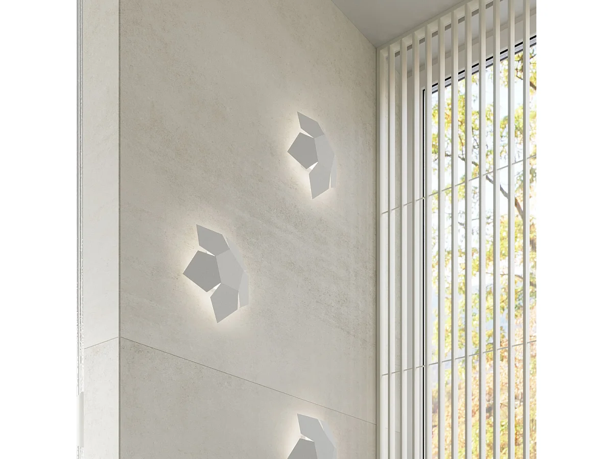 Sollux PENTA - Aplique de 2 luces Blanca, G9