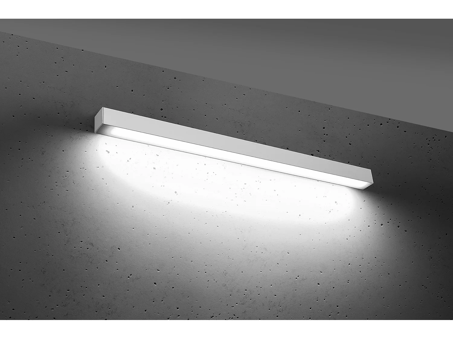 Applique da incasso a LED integrate bianche 95 cm 4000K Apliques empotrables LED Integrados Blancos 95cm 4000K