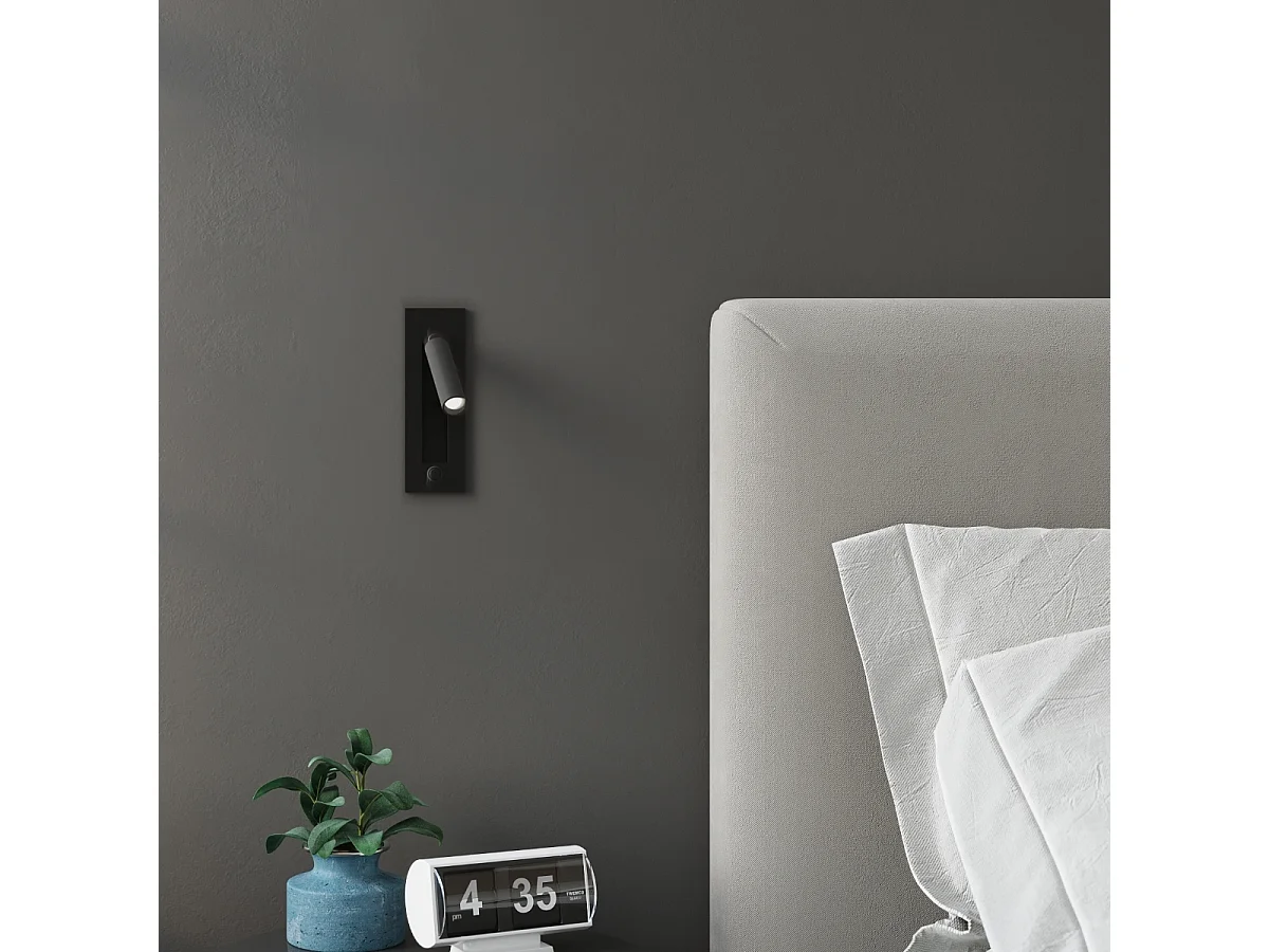 Sollux ENIF Applique Murale Pliante Liseuse Noir G9