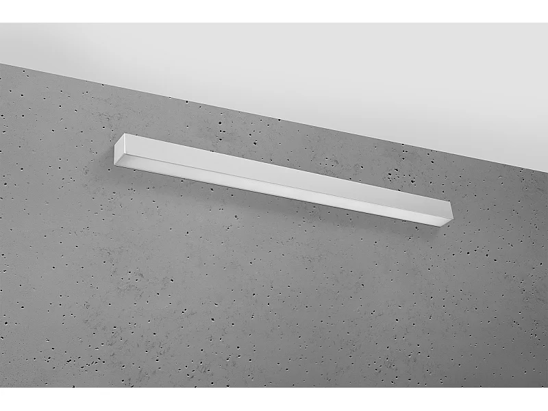 Applique LED da incasso integrate Grigio 95cm 3000K Apliques empotrables LED integrados Gris 95cm 3000K