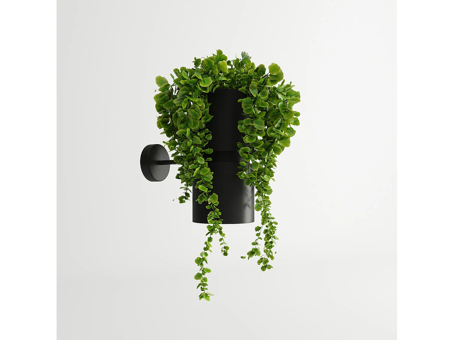 Lampada da parete nera GU10/ES111 Aplique de pared Negro GU10 / ES111