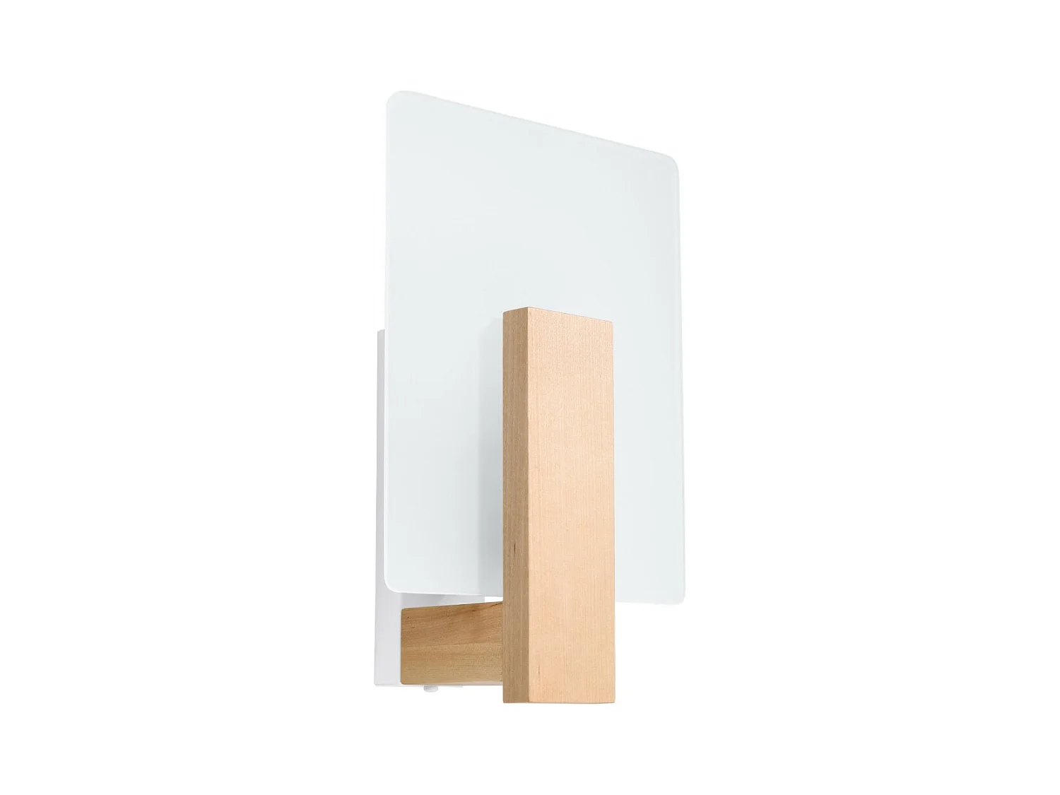 Sollux Lappo Applique Murale Flush Bois Naturel