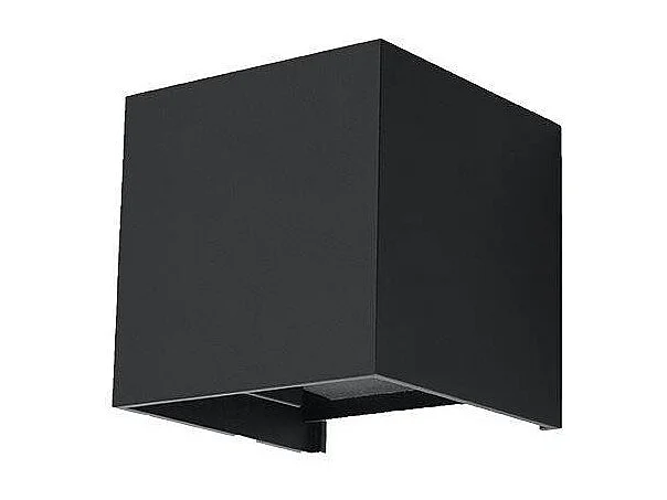 Sollux LUCA Applique murale LED 1 Light Up Down Flush Noir